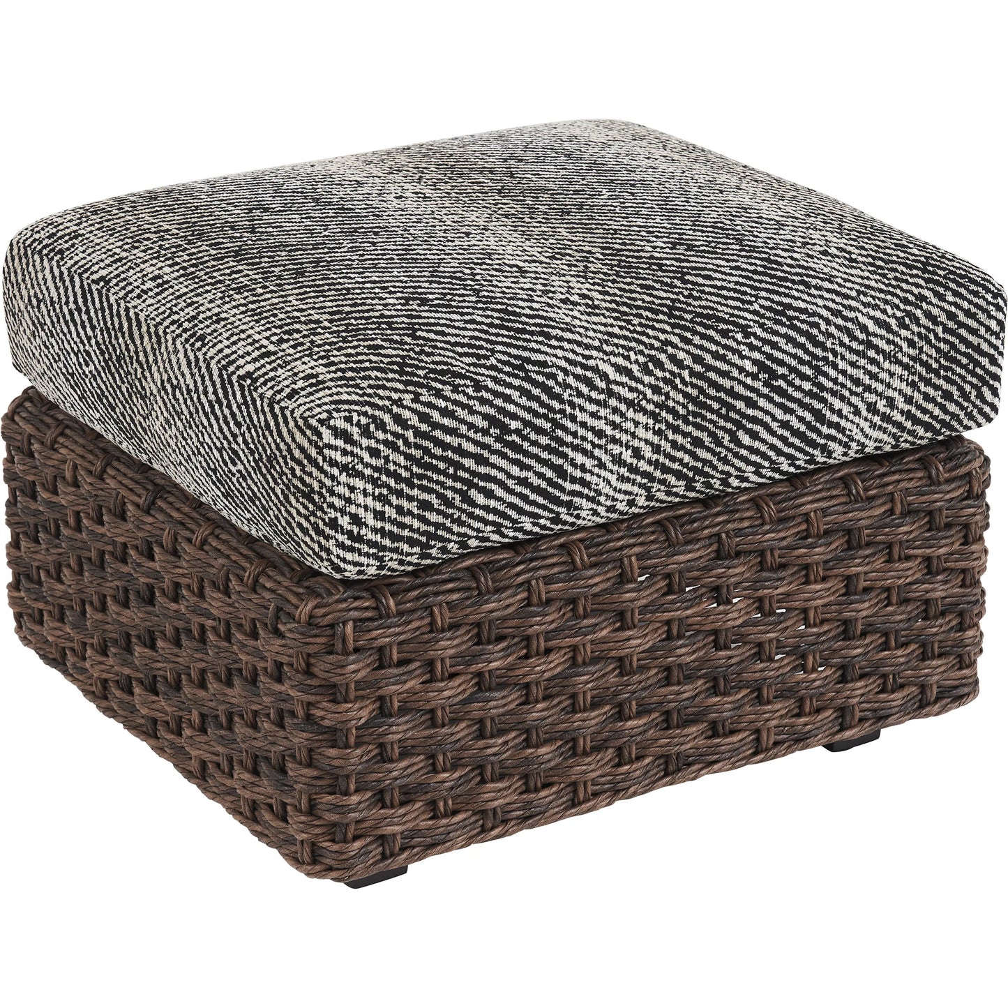 001 SI-2242598 | Additional Silo | Kilimanjaro Ottoman by Tommy Bahama Outdoor in tobacco. Made from unique in a unique style.