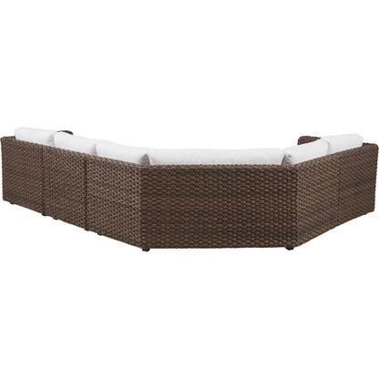Kilimanjaro Sectional Sofa by Tommy Bahama Outdoor in tobacco. Made from unique in a unique style.