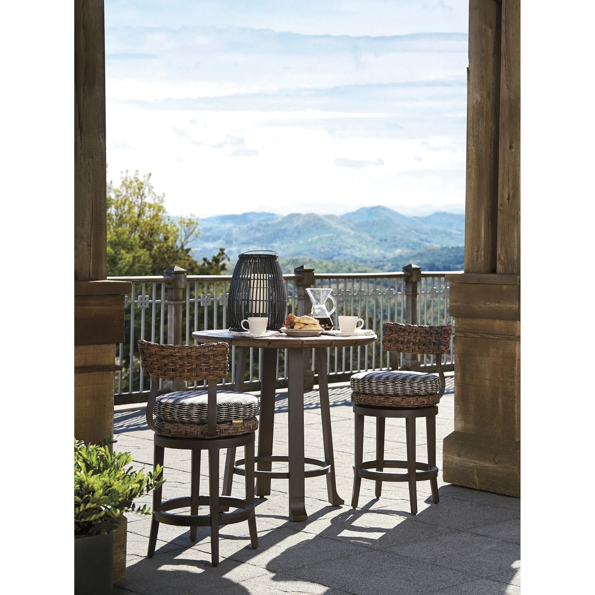 Kilimanjaro Round Bistro Table by Tommy Bahama Outdoor. Made from unique in a unique style.