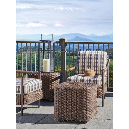 Kilimanjaro Small Outdoor Ottoman by Tommy Bahama Outdoor. Made from unique in a unique style.