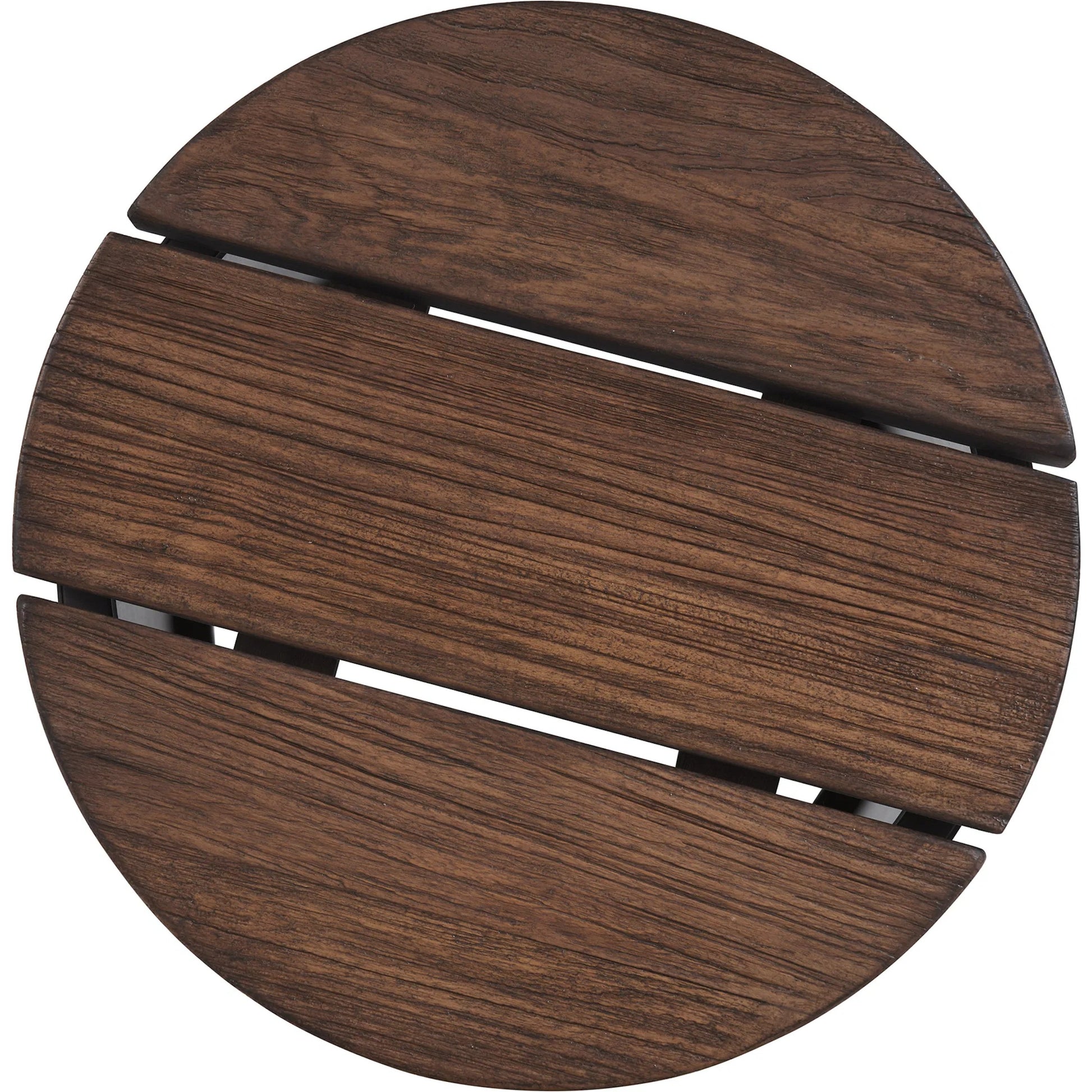 Kilimanjaro Outdoor Round End Table in Teak by Tommy Bahama Outdoor in espresso. Made from unique in a unique style.