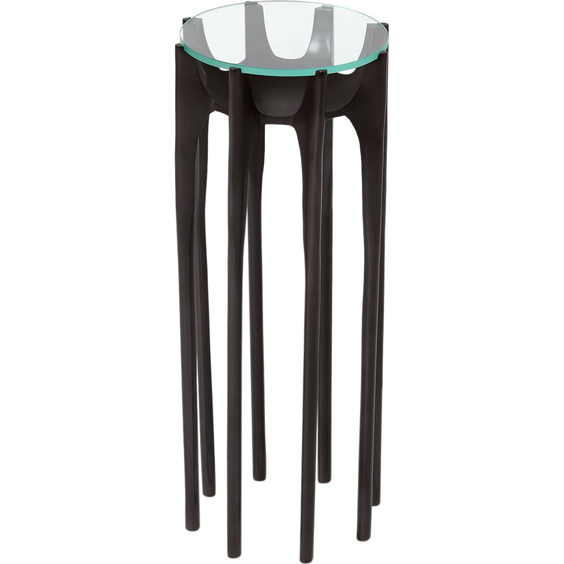 Aquilo Accent Table by Global Views. Made from aluminum in a eclectic & global style.