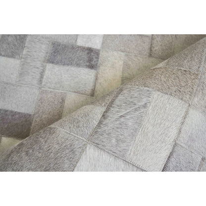 Natural Hide Rug by Exquisite Rugs. Made from leather hide in a unique style.
