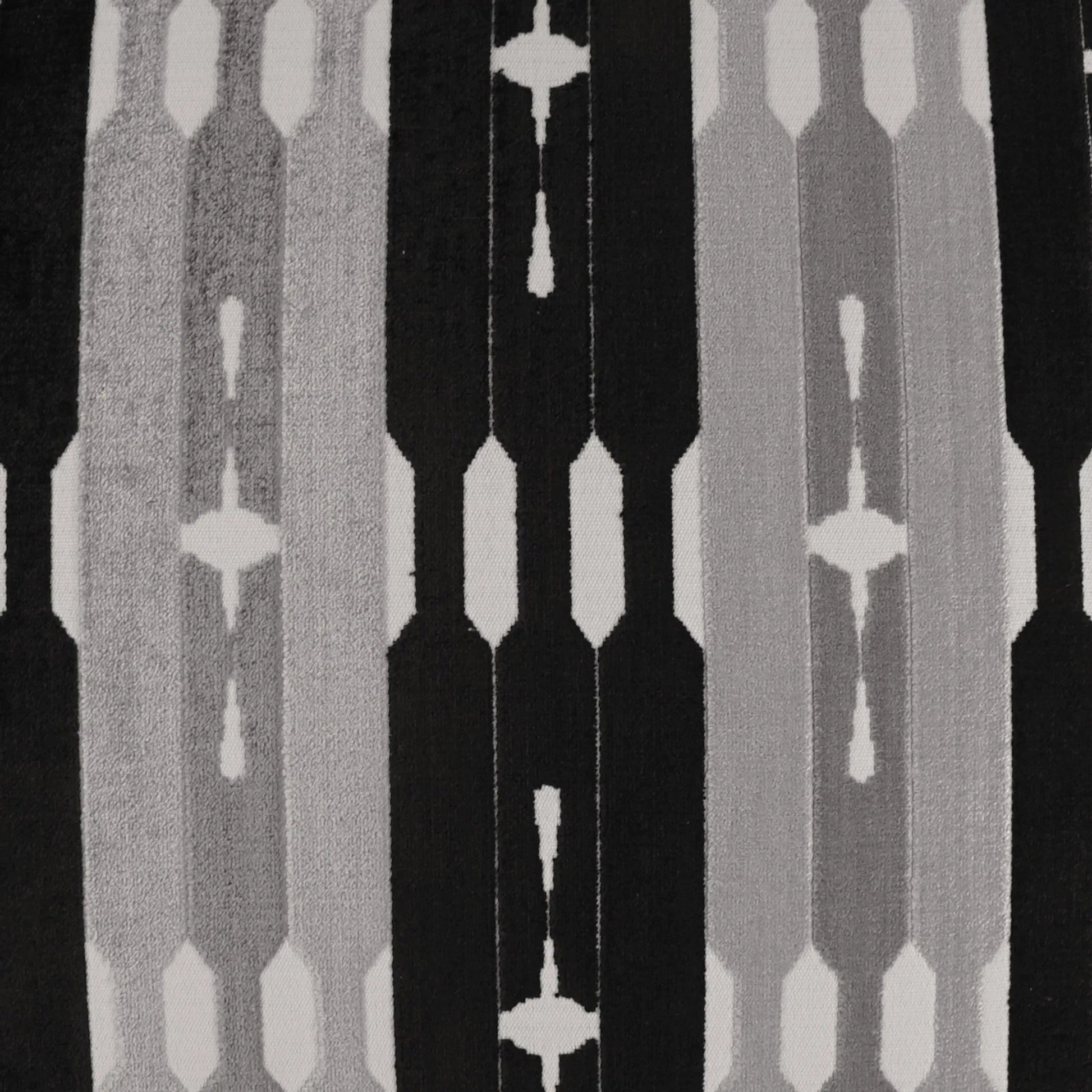 Industrious Pillow by DV Kap Home in grey, black. Made from 60% rayon, 40% polyester in a transitional style.