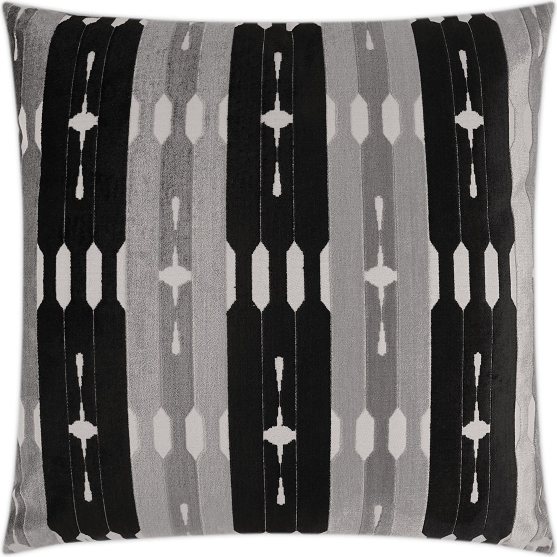 Industrious by DV Kap Home in black, gray. Made from 60% rayon, 40% polyester in a modern style.