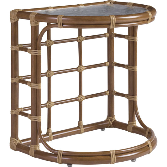 Demilune End Table by Tommy Bahama Outdoor. Made from unique in a unique style.