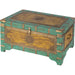 Nador Coffee Table by Butler Specialty Company. Made from mango wood solids, brass fittings in a modern style.