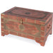 Nador Coffee Table by Butler Specialty Company. Made from mango wood solids, brass fittings in a modern style.