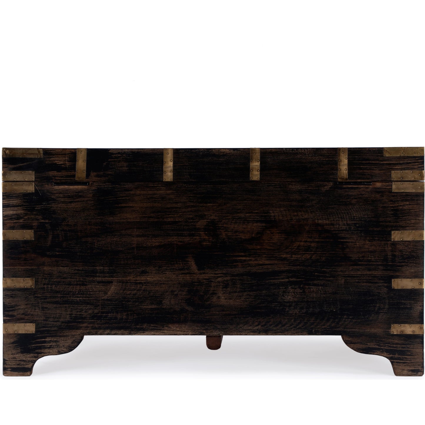 015 SI-2155902 | Additional Silo | Nador Coffee Table by Butler Specialty Company. Made from mango wood solids, brass fittings in a modern style.