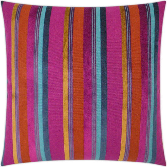 Spark and Spunk by DV Kap Home in fuchsia, multi. Made from 62% rayon, 22% polyester, 16% cotton in a modern style.