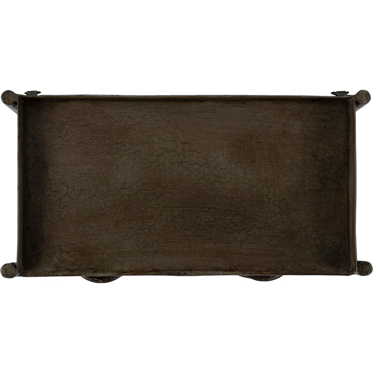 008 O-BUTLER-3368025 | Closeup | Cameron Chest by Butler Specialty Company in bronze and metalworks. Made from iron in a modern style.