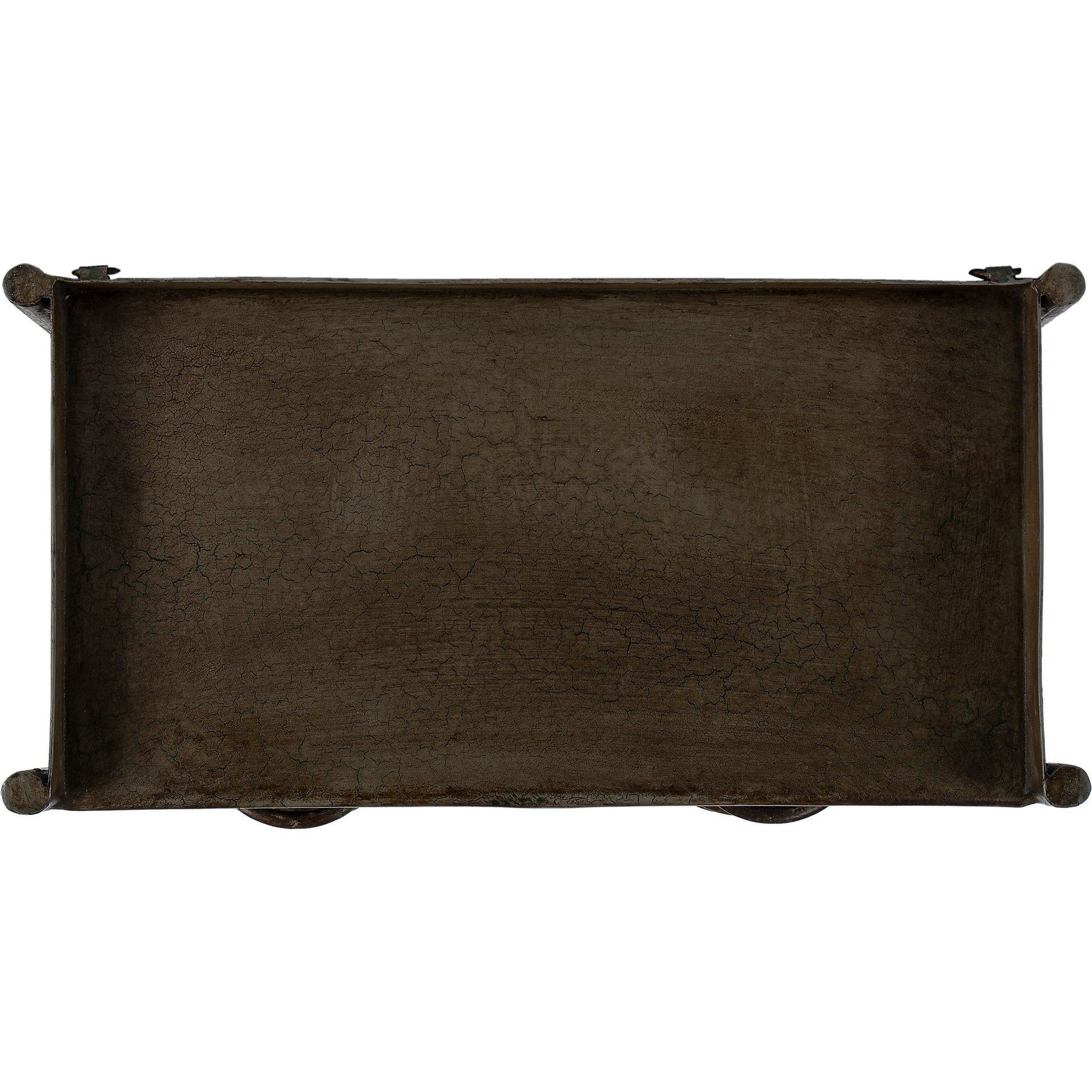 Cameron Chest by Butler Specialty Company in bronze and metalworks. Made from iron in a modern style.
