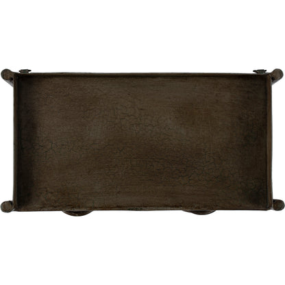 Cameron Chest by Butler Specialty Company in bronze and metalworks. Made from iron in a modern style.