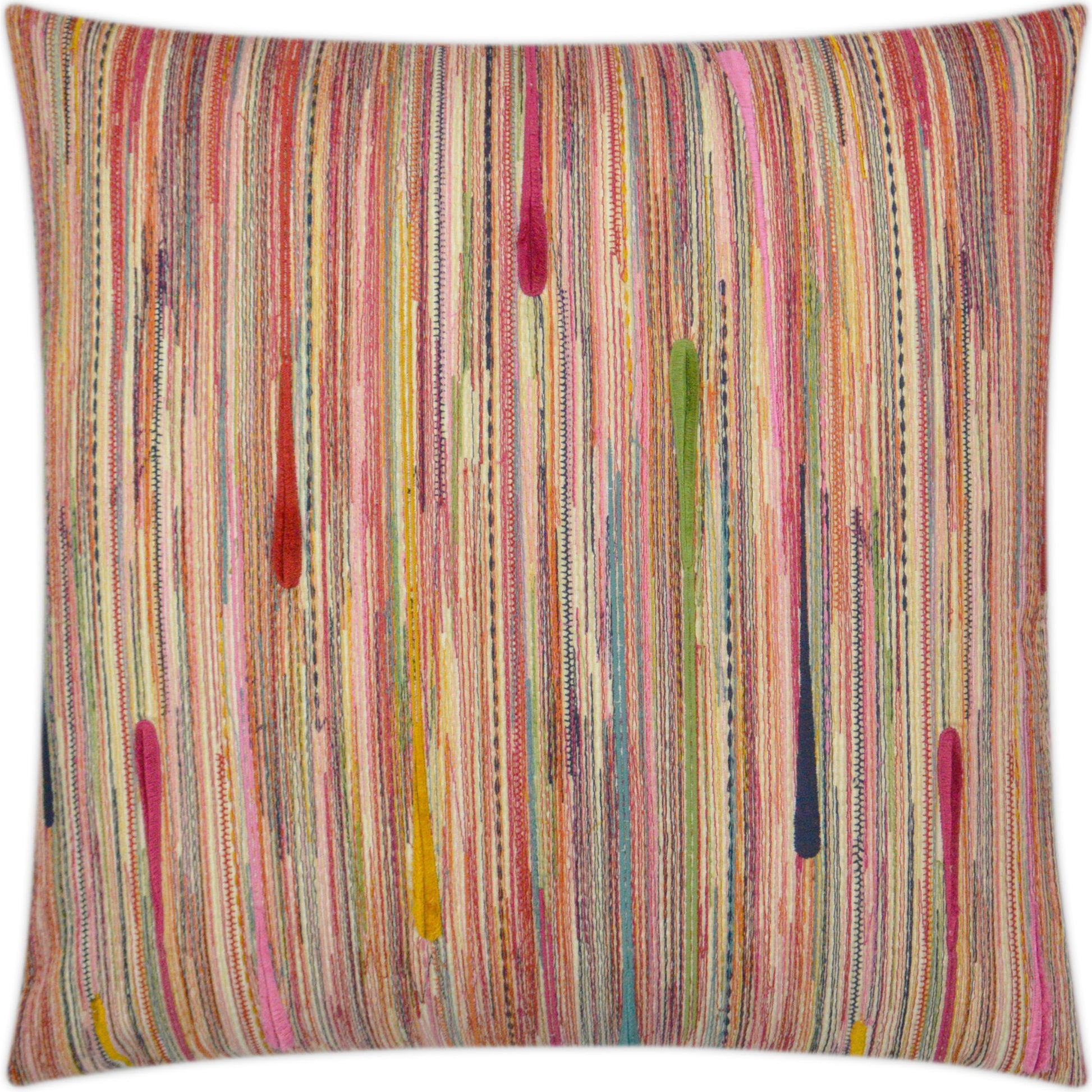 Dandy by DV Kap Home in multi. Made from 100% cotton, embroidery: 89% polyester, 11% rayon embroidery in a modern style.