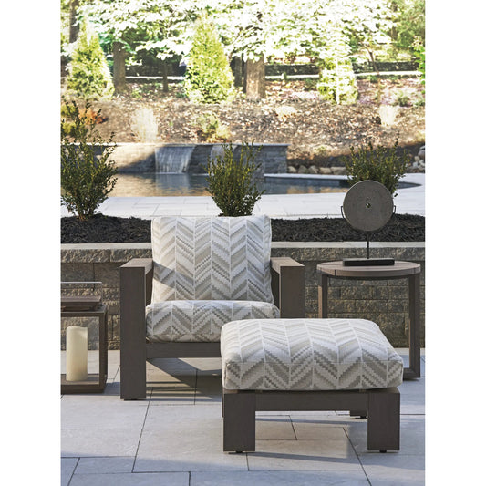 Mozambique Lounge Chair by Tommy Bahama Outdoor in taupe gray. Made from unique in a unique style.