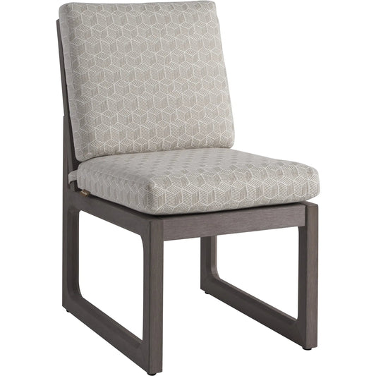 Mozambique Side Dining Chair by Tommy Bahama Outdoor in taupe gray. Made from unique in a unique style.