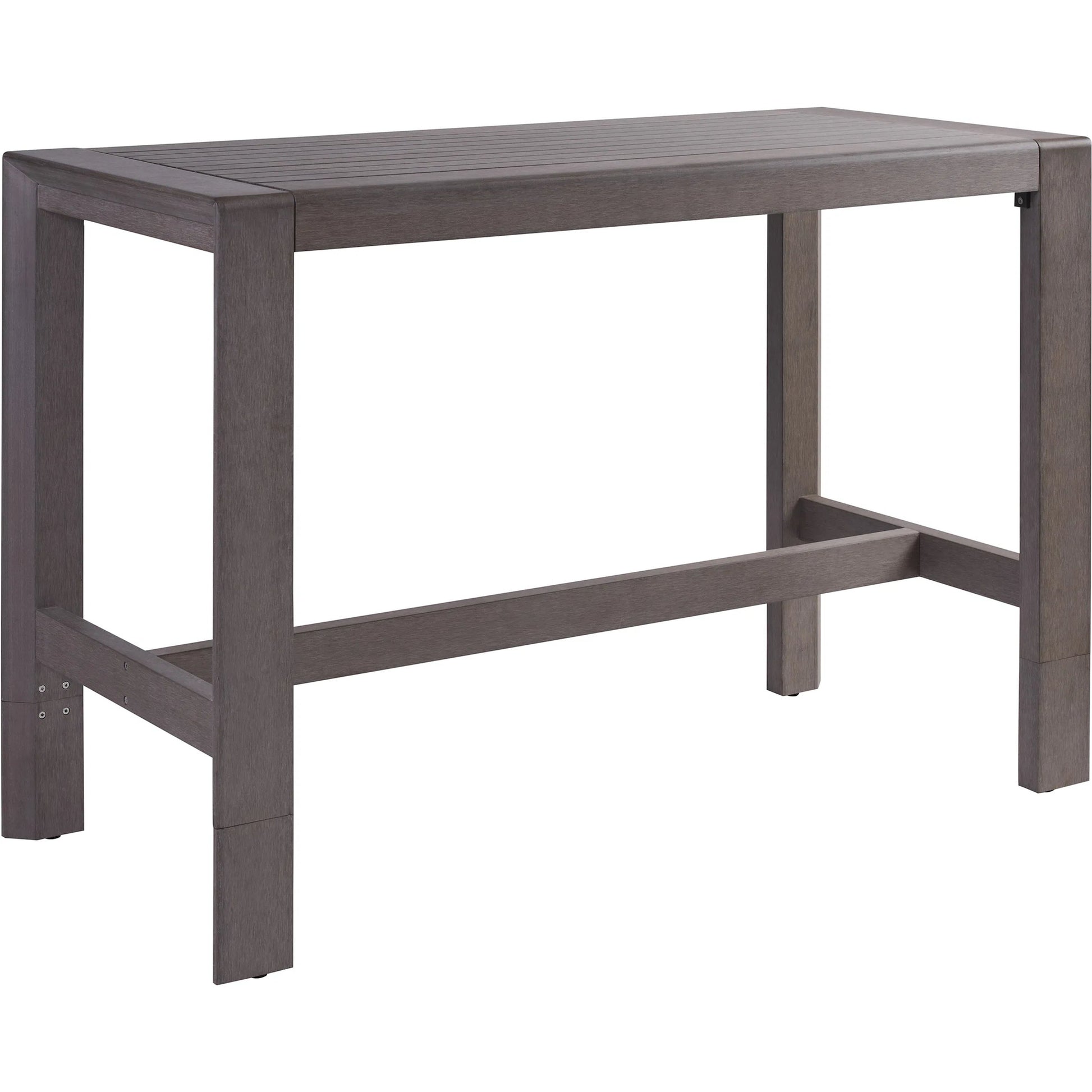Mozambique Bistro Table by Tommy Bahama Outdoor in taupe gray. Made from unique in a transitional style.
