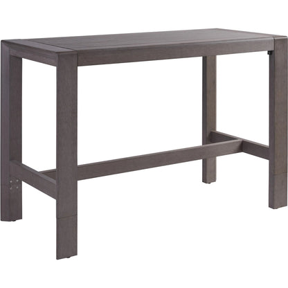 Mozambique Bistro Table by Tommy Bahama Outdoor in taupe gray. Made from unique in a transitional style.