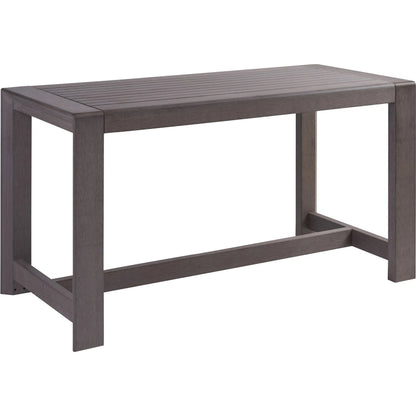 Mozambique Bistro Table by Tommy Bahama Outdoor in taupe gray. Made from unique in a transitional style.