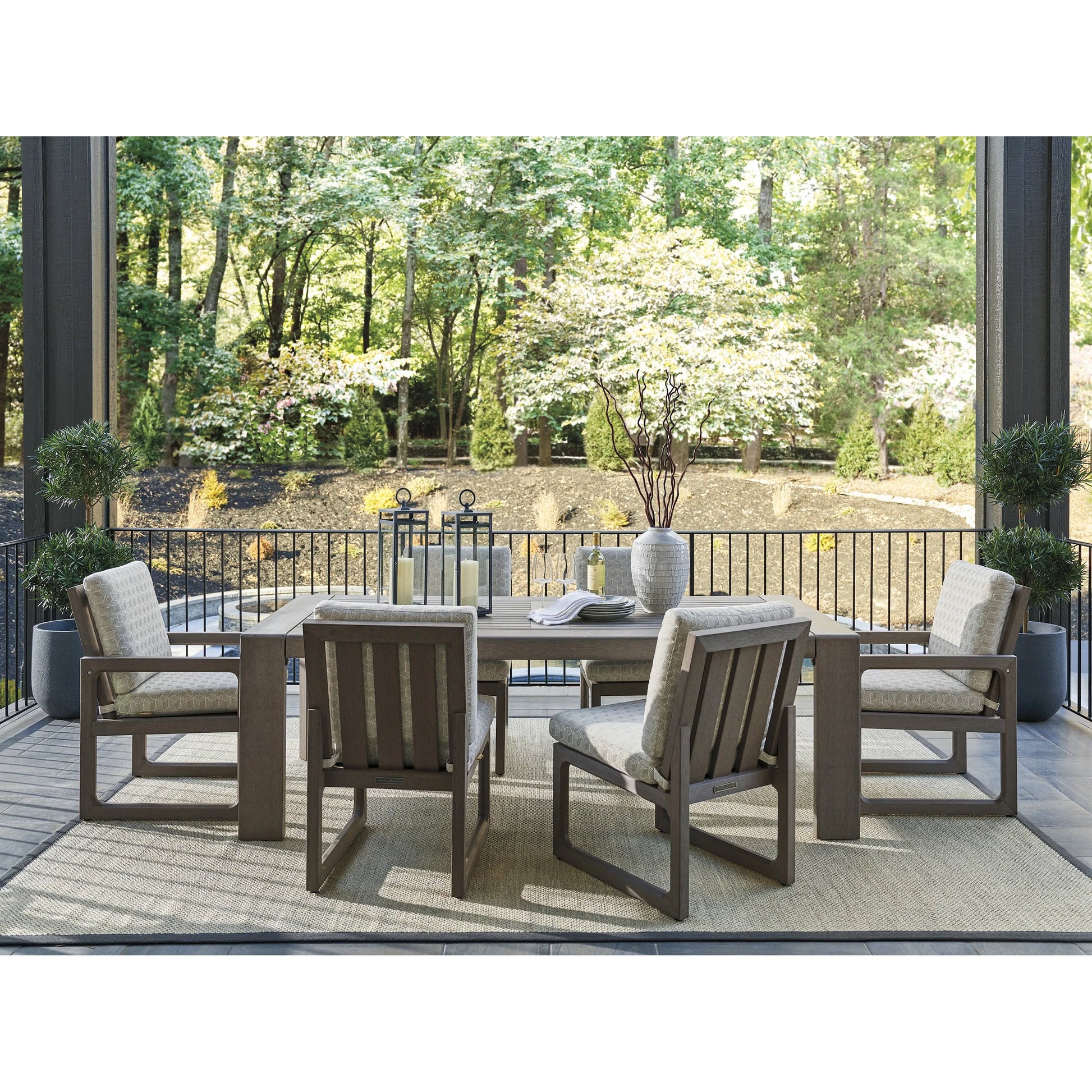 Mozambique Rectangular Dining Table by Tommy Bahama Outdoor. Made from unique in a transitional style.