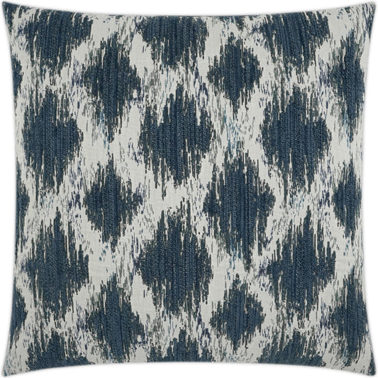 Athena by DV Kap Home in navy, indigo. Made from 53% cotton, 31% polyester, 13% rayon, 2% olefin in a modern style.