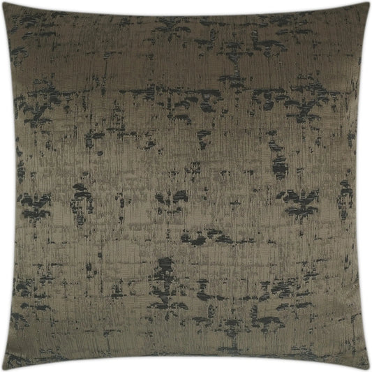Ava Pillow by DV Kap Home in truffle. Made from 50% polyester, 50% cotton in a unique style.
