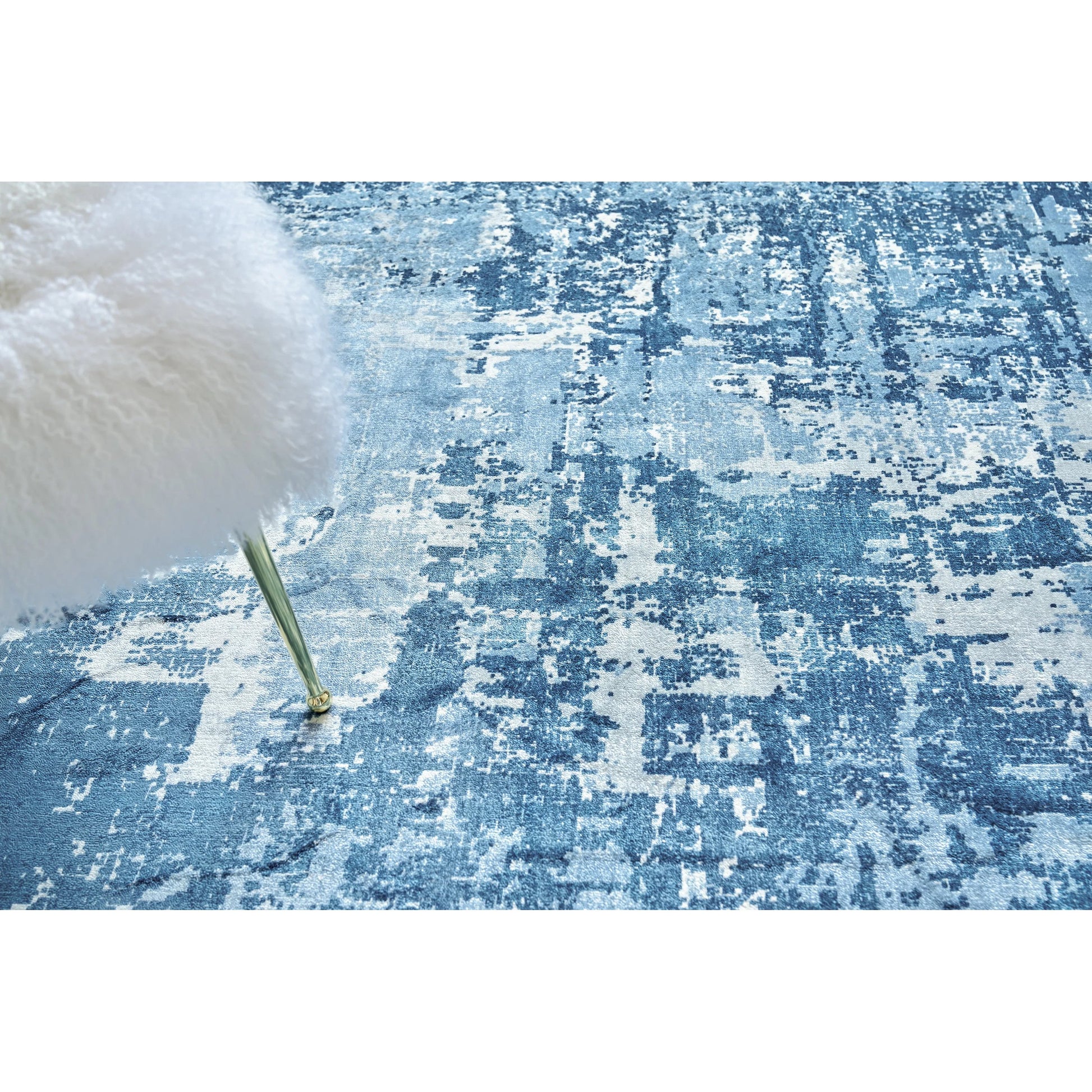 Koda Rug by Exquisite Rugs. Made from bamboo silk in a unique style.