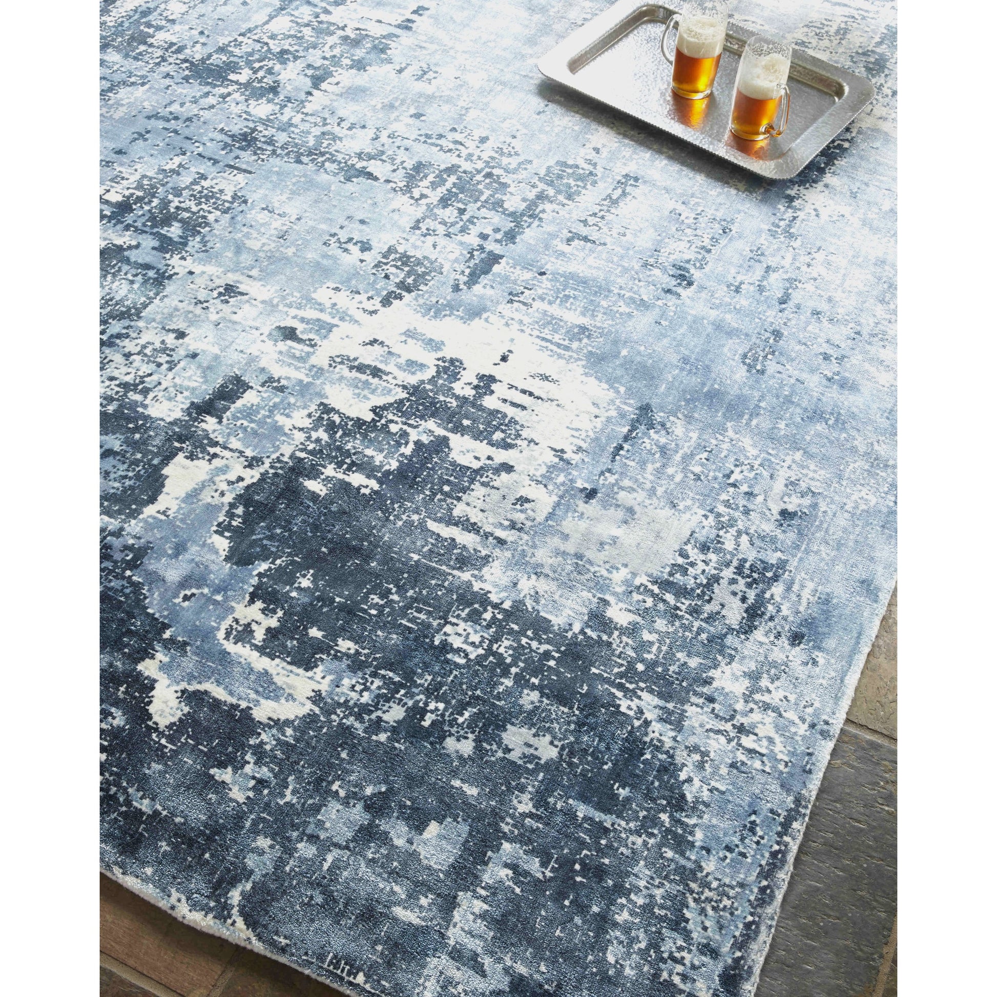 Koda Rug by Exquisite Rugs. Made from bamboo silk in a unique style.