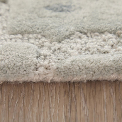 Kendall KDL8A60F Rug by Feizy in blue, gray. Made from viscose, wool in a unique style.