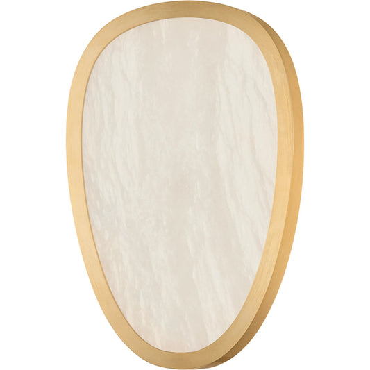 Patras Wall Sconce by Corbett. Made from brass in a modern style.