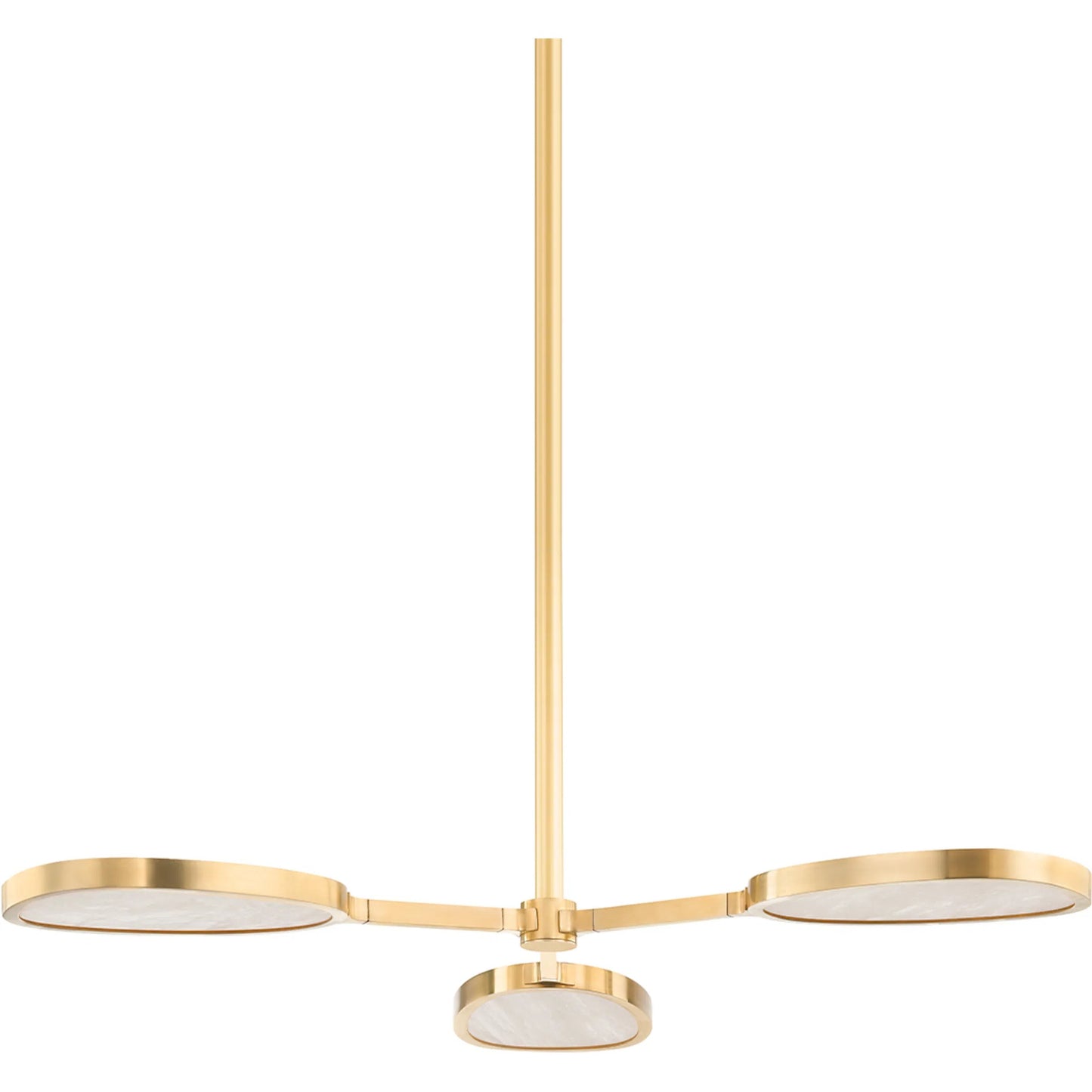002 SI-2029926 | Primary Silo | Patras Semi Flush by Corbett. Made from brass in a modern style.