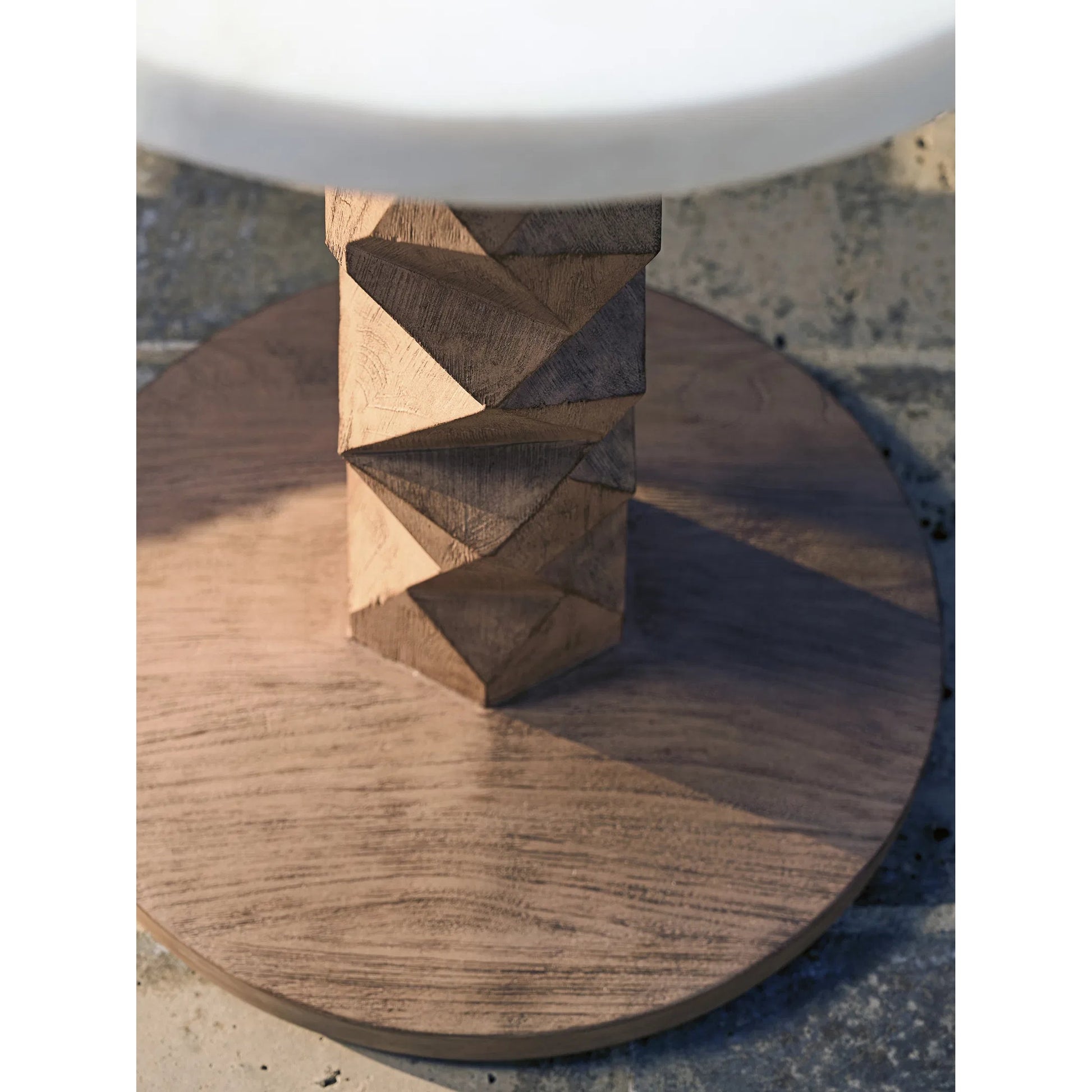Isle of Palms Outdoor Accent Table by Tommy Bahama Outdoor. Made from stone in a unique style.