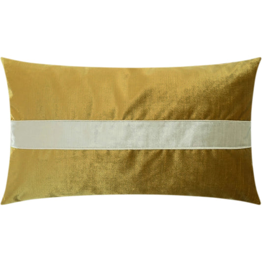 Iridescence Band Lumbar Pillow by DV Kap Home. Made from 100% polyester in a unique style.