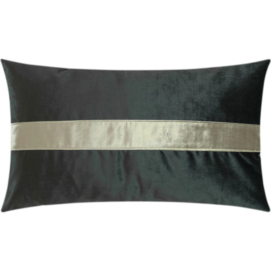 Iridescence Band Lumbar Pillow by DV Kap Home. Made from 100% polyester in a unique style.