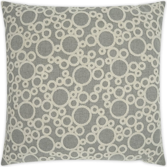 Bubbles by DV Kap Home in gray. Made from 80% polyester, 20% acrylic in a modern style.