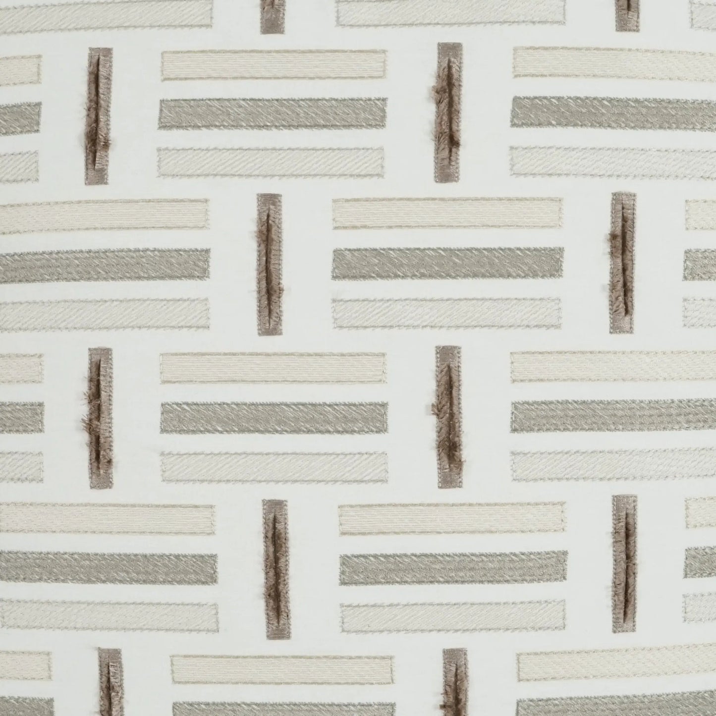 002 SI-2382462 | Closeup | Toe Tapper Pillow by DV Kap Home in taupe. Made from 52% cotton, 48% polyester in a transitional style.