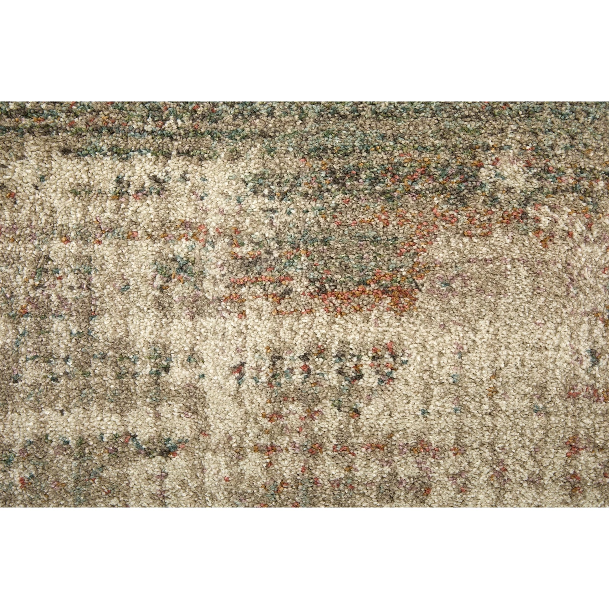 Eden EDN39QWF Rug by Feizy in ivory, gray, green. Made from polypropylene in a unique style.