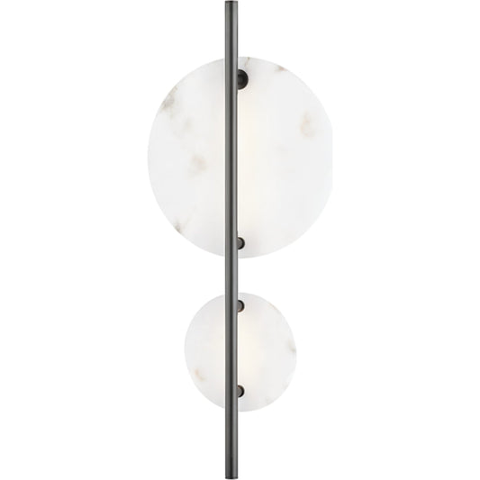 Croft Wall Sconce by Hudson Valley. Made from brass in a modern style.