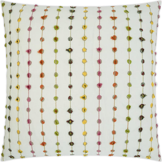 Candy Pop by DV Kap Home in multi. Made from 100% cotton, embroidery: 71% cotton, 29% polyester in a modern style.