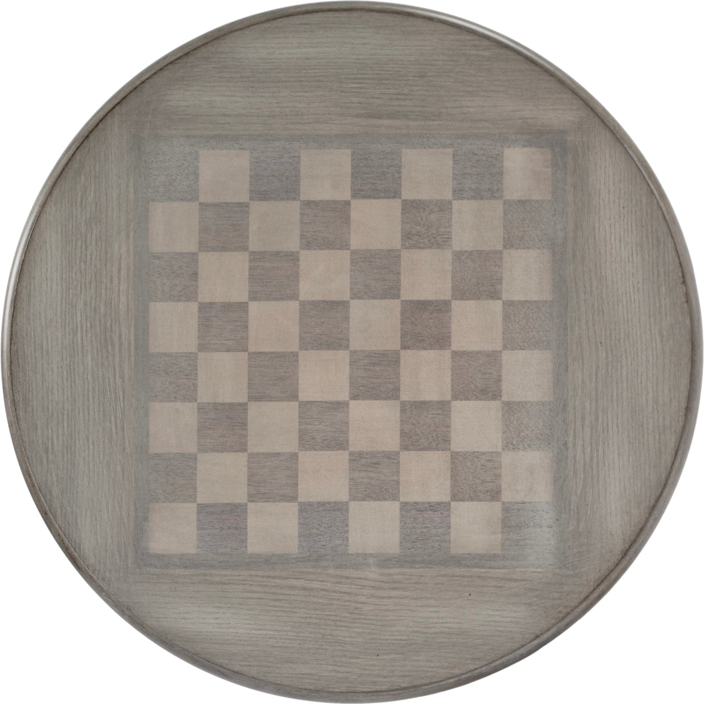 006 SI-2021914 | Additional Silo | Colbert Pedestal Game Table by Butler Specialty Company in gray and powder gray. Made from rubberwood, cherry maple walnut veneer in a cottage & farmhouse style.