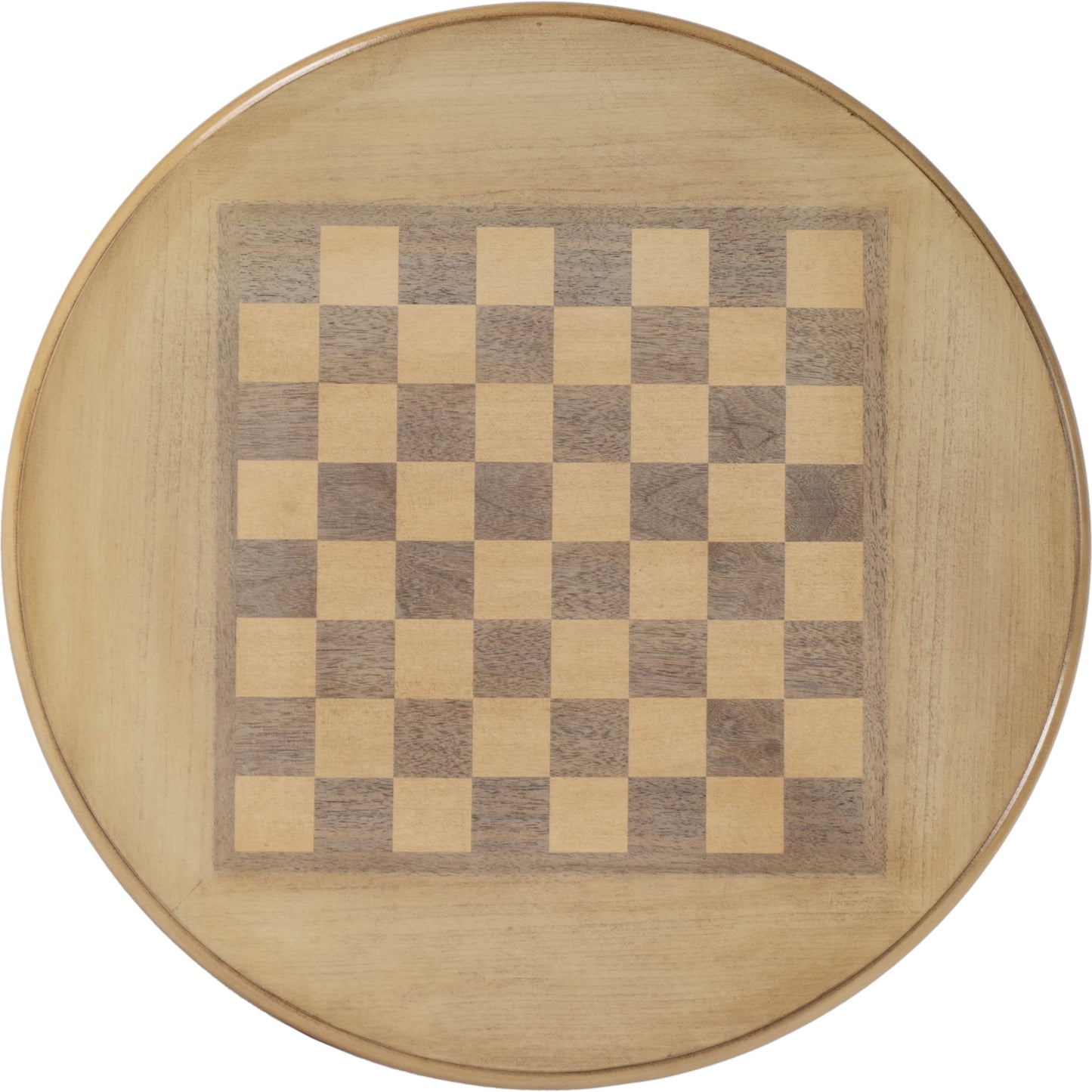 005 SI-2077703 | Additional Silo | Colbert Round Pedestal Game Table by Butler Specialty Company in beige and cherry. Made from rubberwood solids, mdf, cherry & maple veneer in a cottage & farmhouse style.