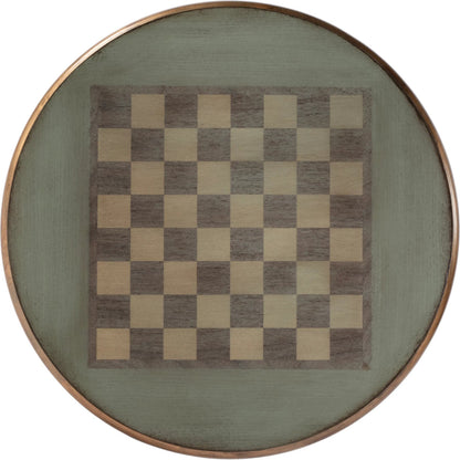 Colbert 22" Round Wood Pedestal Table by Butler Specialty Company. Made from rubberwood, mdf, cherry and maple veneers in a traditional style.