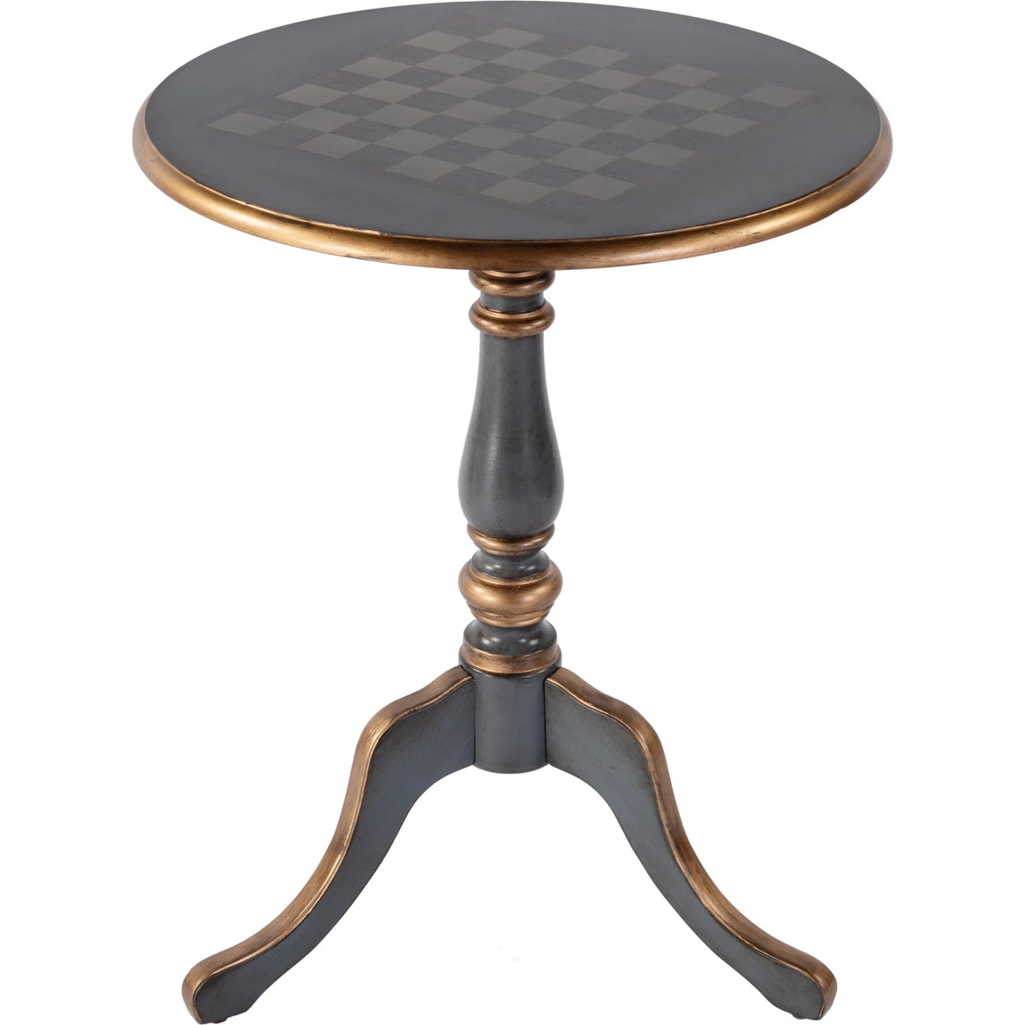 004 SI-2376900 | Primary Silo | Colbert 22" Round Wood Pedestal Table by Butler Specialty Company. Made from rubberwood, mdf, cherry and maple veneers in a traditional style.
