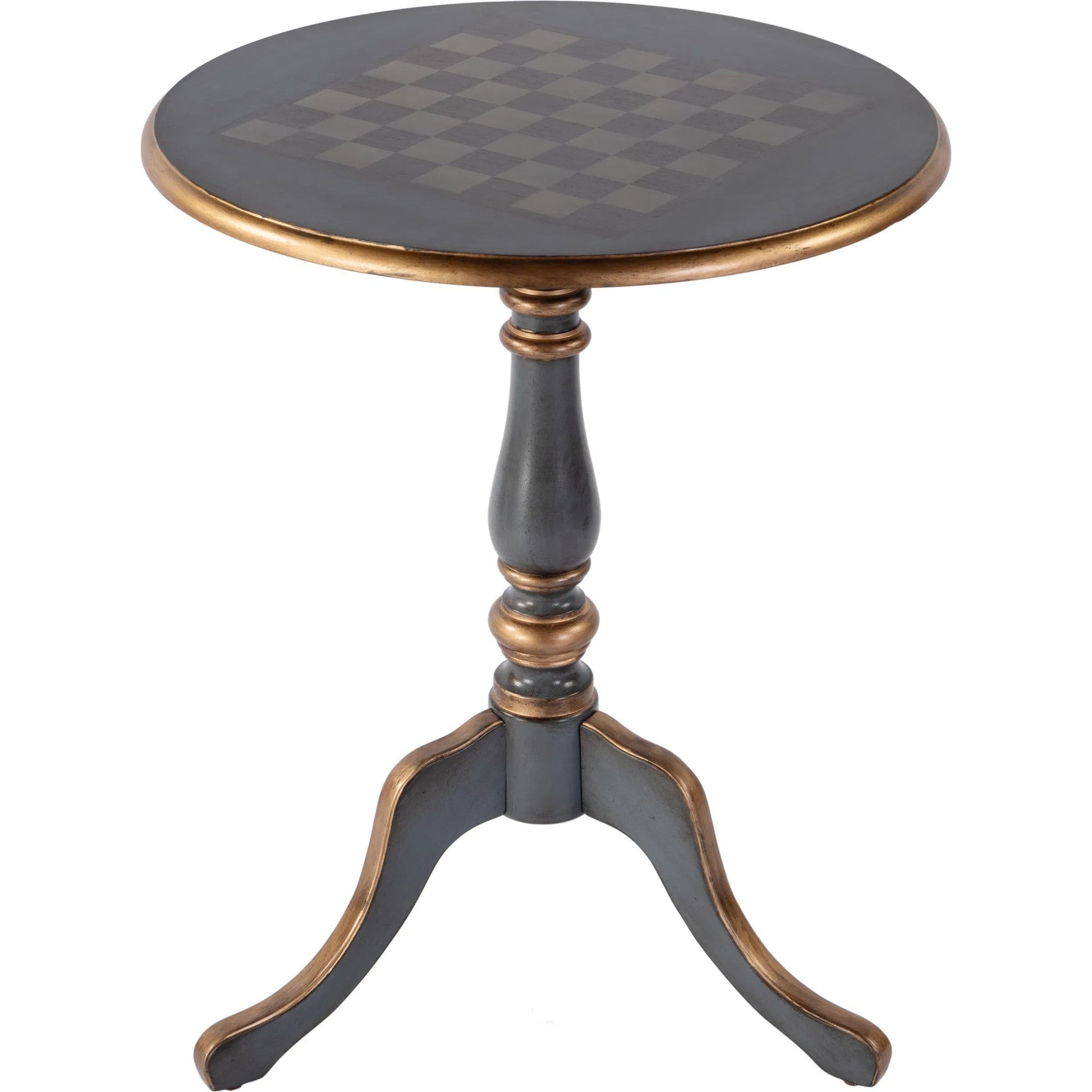 Colbert 22" Round Wood Pedestal Table by Butler Specialty Company. Made from rubberwood, mdf, cherry and maple veneers in a traditional style.