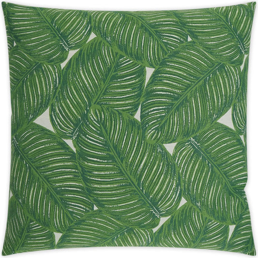 Sun Coast Pillow by DV Kap Home in green. Made from 100% polyester in a unique style.