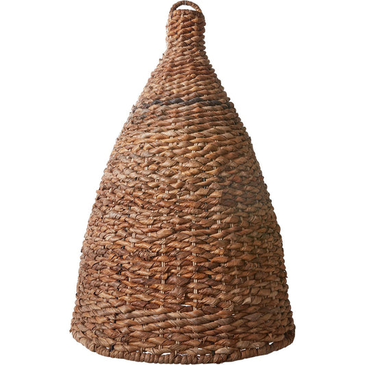 Canto Light Shade by Accent Decor in tan. Made from natural fibers in a cottage & farmhouse style.