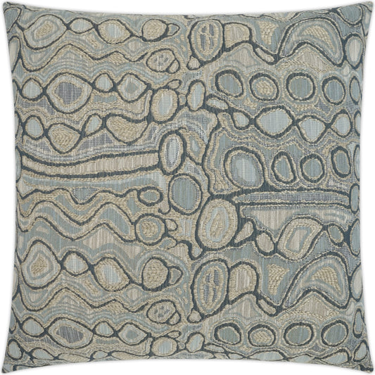 Avon by DV Kap Home in slate blue. Made from 75% polyester, 13% acrylic, 12% linen in a eclectic & global style.