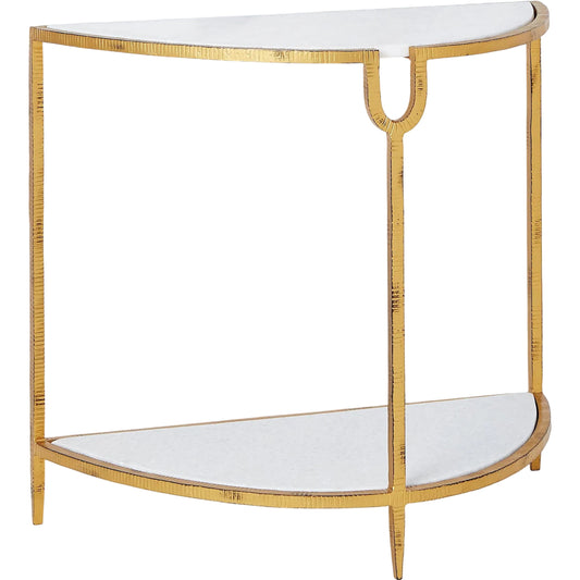 Demilune Side Table by Global Views. Made from unique in a unique style.