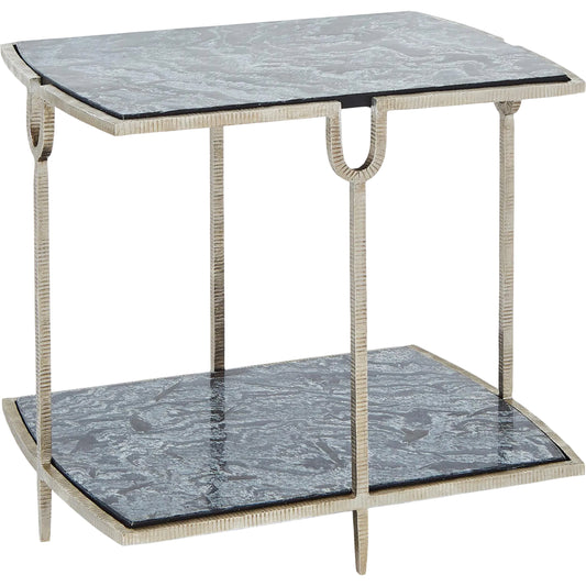 001 SI-2446375 | Primary Silo | Curve Side Table by Global Views. Made from unique in a unique style.