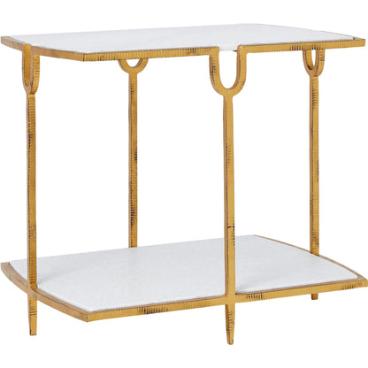 Curve Side Table by Global Views. Made from unique in a modern style.